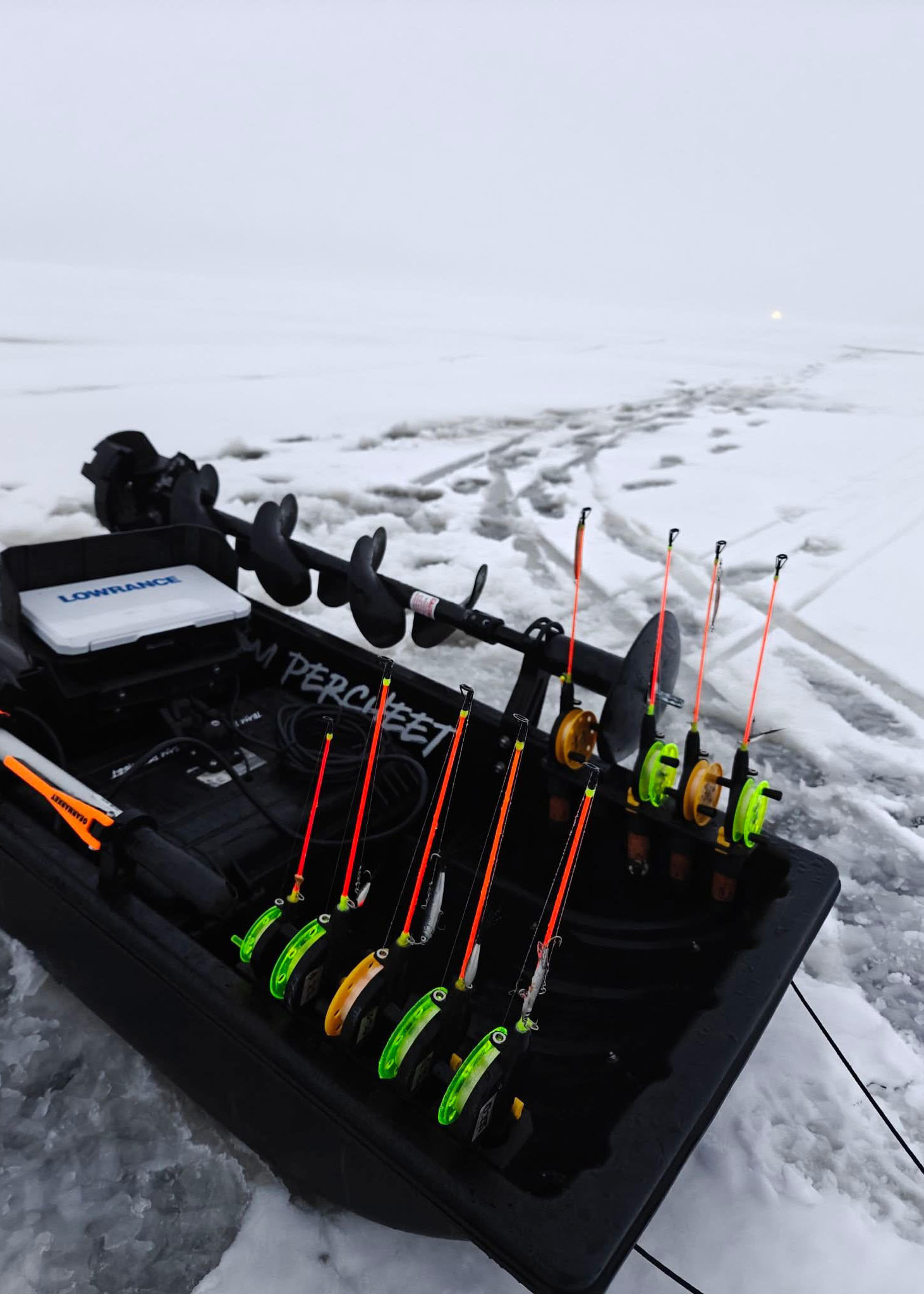 PERCHEET Pilkkivapateline  ø31.5 ❄️